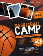 Basketball Camp Flyer